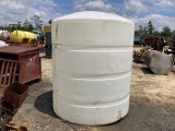 Vertical 1,000 Gallon Poly Tank