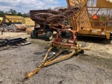 Rake Caddy w/ 8 Wheel Hay Rake