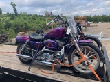 2000 Harley Davidson Purple 883 Sportster