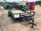 Apx. 6.5' X 12' Utility Trailer N/T