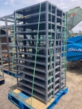 (3) Gray Misc. Storage Shelves