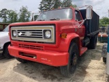 1973 Chevy C60 Grain Truck Red