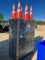 (250) NEW PVC Saftey Traffic Cones