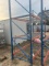 (1) Blue & Orange Pallet Racking