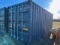 Like New One Trip 20' Container w/ Double Doors