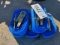 (5) Blue Ratchet Straps
