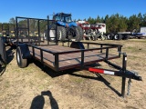 NEW 2023 Direct Trailer 12' Utility Trailer