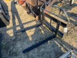 (1) NEW Set Of 2K Cap. Forks USA Made