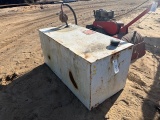 Square White Fuel Tank