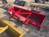 Red Apx. 6' Box Blade