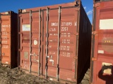 (1) 20' Shipping Container