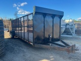 Apx. 28' Trailer w/ Sides N/T