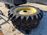 (2) Tires & Rims 15.5-38