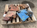Pallet Of (7) IH Weights