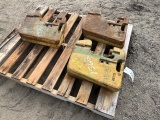 (6) John Deere Weights