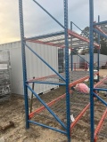 (1) Blue & Orange Pallet Racking