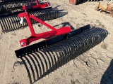 NEW JBAR 6' 3pt. Landscape Rake Red