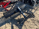 NEW JBAR 5' 3pt. Landscape Rake Gray