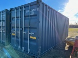 Like New One Trip 20' Container w/ Double Doors