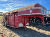 Ponderosa Apx. 16' Gooseneck Stock Trailer