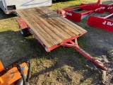 Apx. 4x8 Tilt Trailer N/T