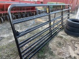 (1) Apx. 14' Black Unused Gate