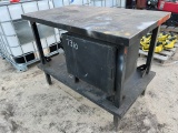 Work Table w/ Cabinet