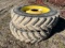 Pair Of 18.4 R 42 Tires & JD Rims