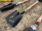(3) Square Shovels