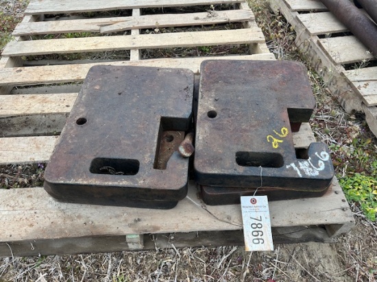 (4) Front Tractor Weights