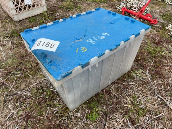 Container Of Grease Guns & Grease