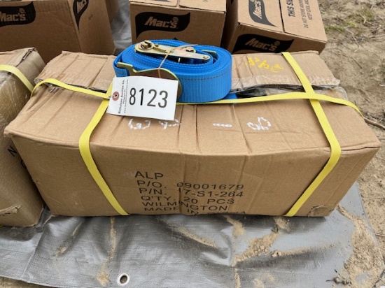Box Of Apx. (20) Ratchet Straps