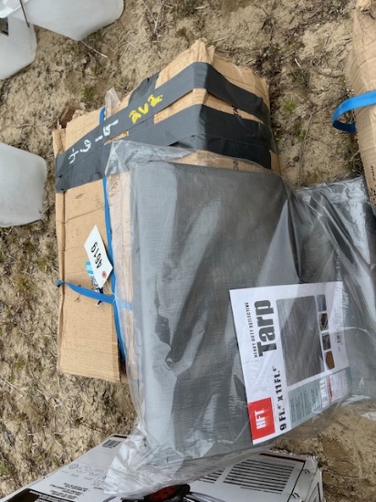 Bundle Of Apx. 9'x11' Tarps