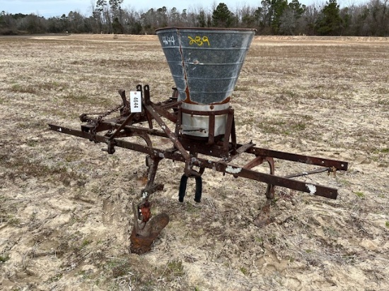 Cultivator Frame w/ Fertilizer Dist.