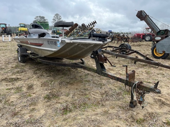 Bass Tracker Aluminum Boat