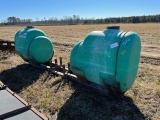 Pair Of Snyder 200 Gallon Saddle Tanks