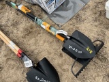 (3) Lawn Tools Spade Shovel, Square Shovel, & Garden Rake