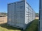 (1) Like New 40' Multi Door Shipping Container
