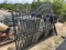 Set Of Apx. 16' Gates Deer Scene w/ Post