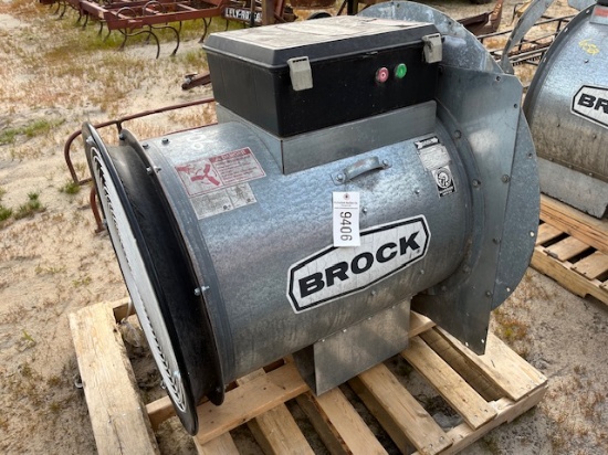 Brock Grain Bin Fan AX24-1532-WC & Duct