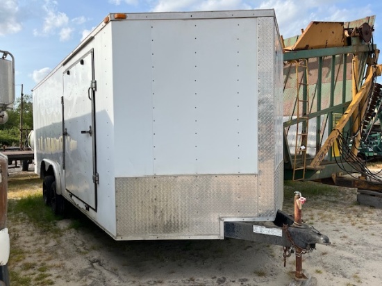 Apx. 18' Enclosed Trailer N/T