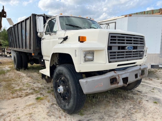 1990 Ford F800 Grain Truck