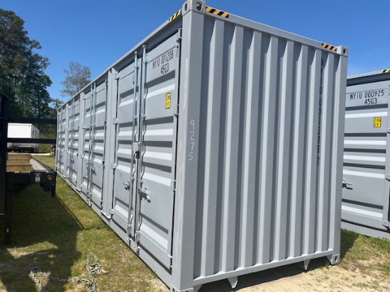 (1) Like New 40' Multi Door Shipping Container