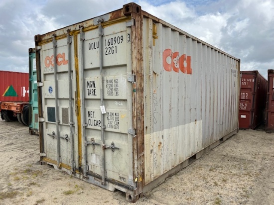 (1) Used 20' Shipping Container