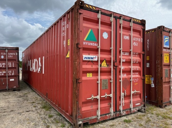 Used 40' High Cube Container HDMU6839107