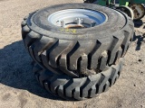 (2) 12.5/80-18 R4 Tires & Rims