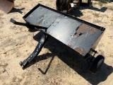 Black Pull Type Lawn Aerator