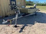1988 Dura Craft Jon Boat Yamaha Motor