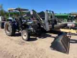 Long 510 Tractor w/ Bush Hog 2446QT Loader Non Running