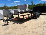 NEW 2024 Direct Trailer 16' Double Axle Trailer